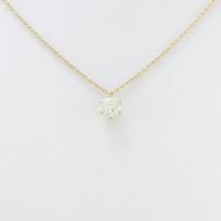 【リメイク】K18YG ダイヤモンドネックレス 0．343ct・VLY・VS2・GOOD20％引き