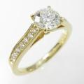 【リメイク】K18YG ダイヤモンドリング 0．708ct・K・VS2・VERYGOOD