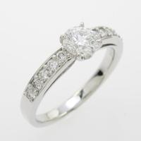 【リメイク】プラチナダイヤモンドリング 0．532ct・D・VS2・EXCELLENT5％引き