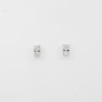 【リメイク】K18WG ダイヤモンドピアス