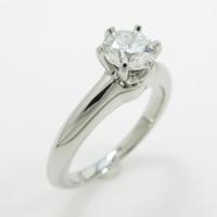 ティファニー クラッシックソリティア リング 0．54ct
