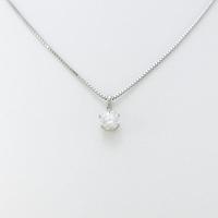 プラチナダイヤモンドネックレス 0．510ct・D・SI2・GOOD20％引き