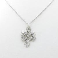 750WG ダイヤモンドネックレス10％引き