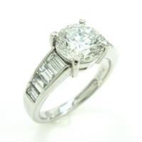 プラチナダイヤモンドリング 1．915ct・H・SI2・GOOD