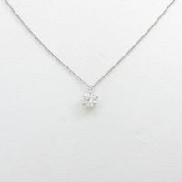 【新品】プラチナダイヤモンドネックレス 0．267ct・E・SI2・VERYGOOD10％引き