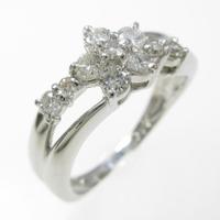 PT フラワー ダイヤモンドリング10％引き