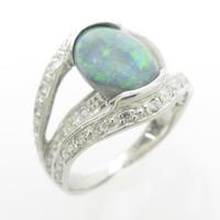 PT ブラックオパールリング