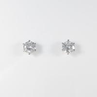 【リメイク】ST／プラチナダイヤモンドピアス 0．273ct・0．283ct・D・VVS1・VG10％引き