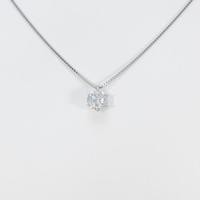 【リメイク】プラチナダイヤモンドネックレス 1．067ct・F・I1・VERYGOOD