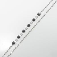 K18WG ダイヤモンドブレスレット