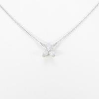 【リメイク】K18WG フラワー ダイヤモンドネックレス