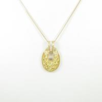 K18YG ダイヤモンドネックレス