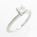 ティファニー プリンセス リング 0．26ct・E・VVS1