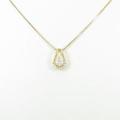 【新品】K18YG ダイヤモンドネックレス 0．233ct・F・SI2・GOOD