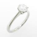 【ジュエリー在庫処分】プラチナダイヤモンドリング 0．536ct・F・SI2・VERYGOOD