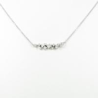 【リメイク】K18WG ダイヤモンドネックレス