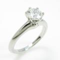ティファニー クラッシックソリティア リング 0．74ct・F・VS2・EXT
