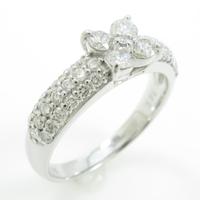 ポンテヴェキオ フラワー ダイヤモンドリング