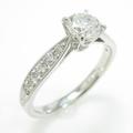 【ジュエリー在庫処分】【リメイク】プラチナダイヤモンドリング 0．511ct・F・SI1・GOOD25％引き