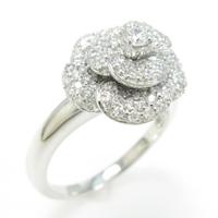 ポンテヴェキオ フラワー ダイヤモンドリング