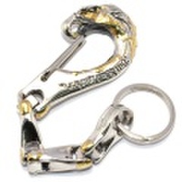 BWL(ビルウォールレザー)Custom Eagle Clip w/2 Smooth U-joint KeyChain イーグルクリップUジョイントキーチェーン