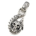 BWL(ビルウォールレザー)　 Graffiti Fish Hook w/Vintage Skull グラフィティフィッシュフック　ヴィンテージスカル　PN960
