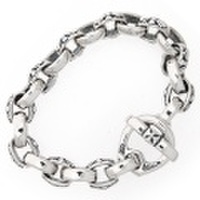 BWL(ビルウォールレザー)　Immortal Cross/Mixed ブレスレット B569 T-bar LTD-65　【限定品】