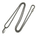 BWL(ビルウォールレザー)　ボールチェーン2.5mm　20インチ(約51cm)　N872