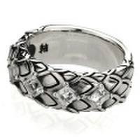 Bloody Mary（ブラッディマリー） BMR1437ｌ-ｗｔ　クロウルリングL-這う-　ｗ/ホワイトトパーズ