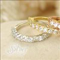 Bonheur-ボヌール-キュービックジルコニアリング(シルバー)