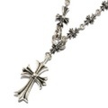 CHROME HEARTS(クロムハーツ)CHOKE CHAIN Tiny CH Cross チョークチェーン　タイニーCHクロス