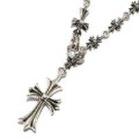 CHROME HEARTS(クロムハーツ)CHOKE CHAIN Tiny CH Cross チョークチェーン　タイニーCHクロス