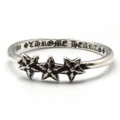 CHROME HEARTS(クロムハーツ)Ring-Bubblegum-3Star バブルガムリング3スター