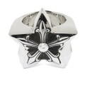 CHROME HEARTS(クロムハーツ)Ring-Star Large スターリング　ラージchr65