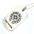 CHROME HEARTS(クロムハーツ)　CHプラス スイーツ ドッグタグ ペンダント【チェーン付】【ラスベガス限定】