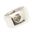 CRAZY PIG DESIGNS(クレイジーピッグ)WIDE BAND with SMALL HEART ワイドバンドスモールハートリング#602