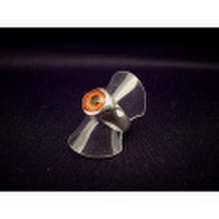 CRAZY PIG DESIGNS(クレイジーピッグ)　スモールラウンドアイリング(レッド/ヒューマン)　#538