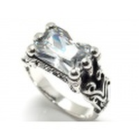 CZシルバーリング/r079