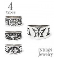INDIAN JEWELRY ホピ族アーティストの作品『HOPI RING』【アメカジ・ネイティブ】IJ-022