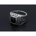Justin Davis（ジャスティンデイビス）　Marshal Ring w/Onyx（マーシャルリングw/オニキス）
