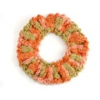 K0022 ： シュシュ 『 オレンジ系 』