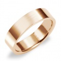 K18RG　フラット・マリッジリング（結婚指輪・幅広タイプ）5mm (N051O160N*02-K18RG)