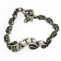 RAT RACE(ラットレース)　メッセージオンリボンブレスレット ショート(約18cm)/HATE　RMB-1S