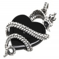 ROCK’N ROYAL(ロックンロイヤル)COBRA w/ONYX HEARTペンダントSRRP26【新作】