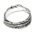 ROYAL ORDER(ロイヤルオーダー) FEATHER DUET RING フェザーデュエットリング　SR472