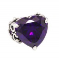 ROYAL ORDER(ロイヤルオーダー) LARGE AMELIA HEART【SR553】PURPLE