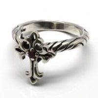 ROYAL ORDER(ロイヤルオーダー) SR930 Ribbon Tiara Band w/Open Cross w/Center CZ