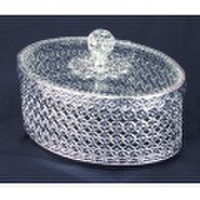 SILVER MIRROR SALON WARE ダエン型ニューコットンケース　DJ-21