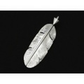 SYMPATHY OF SOUL（シンパシーオブソウル）　Arrow Feather Pendant No.001(Large) - Silver（アローフェザーペンダント No.001 (ラージ) - シルバー）