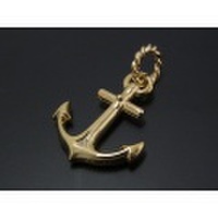 SYMPATHY OF SOUL（シンパシーオブソウル）　Large Anchor Pendant - K18Yellow Gold（ラージアンカーペンダント - K18イエローゴールド）